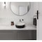 Smart Tiles Smart Tiles 8.95 in. W X 8.97 in. L Gray Glazed Vinyl Adhesive Wall Tile 4 pc SM1188G-04-QG - alternate 7